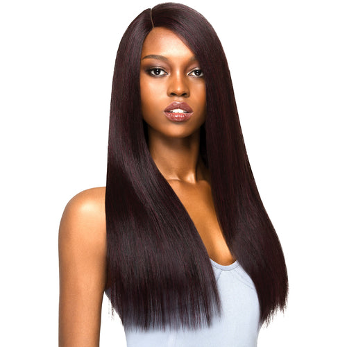 Outre Synthetic Hair Lace Front Wig Brazilian Boutique 4" Deep Free Part Lace Wig Volume Pressed