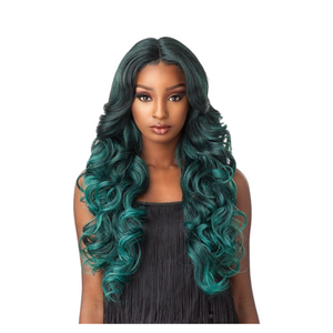 Sensationnel Empress Natural Center Part Lace Front Edge Wig TRISSA