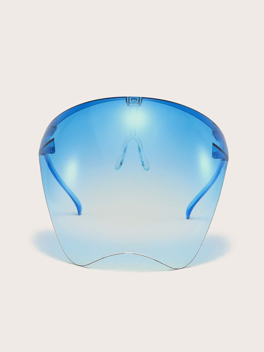 Ombre Face Shield - Blue