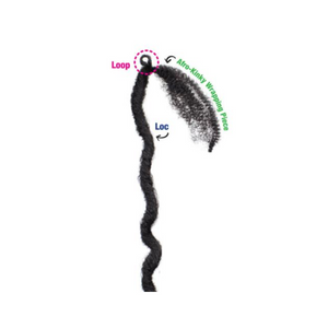FreeTress Crochet Braids Wrap n Lock Starla Loc 18"