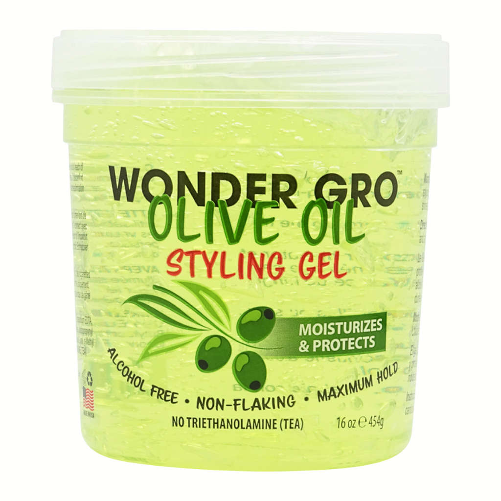 Wonder Gro Olive Oil Styling Gel, 16oz