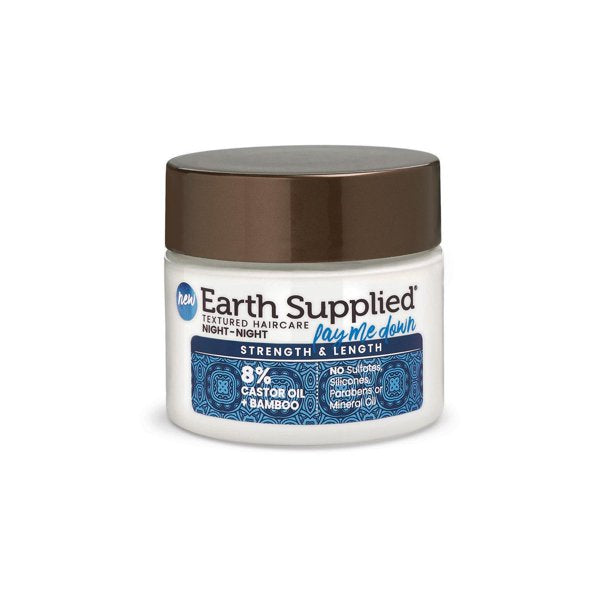Earth Supplied Strength & Length Night-Night Lay Me Down 8% Castor Oil, 6 fl oz