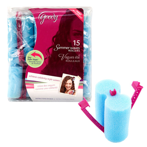 Goody Summer Waves Rollers 15Pcs