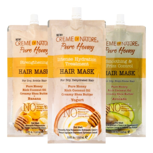 Creme of Nature Pure Honey Hair Mask 3.8oz Collection Deal