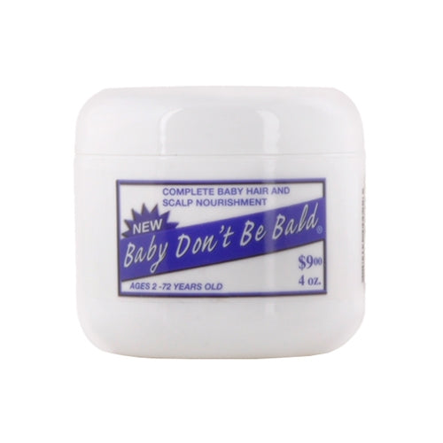 BABY DON'T BE BALD HAIR AND SCALP NOURISHMENT 4 oz
