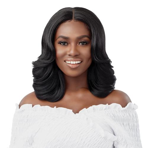 Outre Synthetic Hair Full Cap Quick Weave Complete Cap Bang Juno