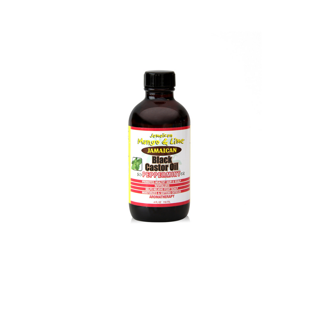 Jamaican Mango & Lime Jamaican Black Castor Oil – Peppermint 4oz