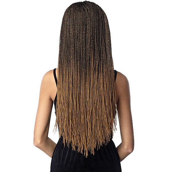 SENSATIONNEL SYNTHETIC CLOUD9 4X4 LACE PART SWISS LACE FRONT WIG - MICRO TWIST