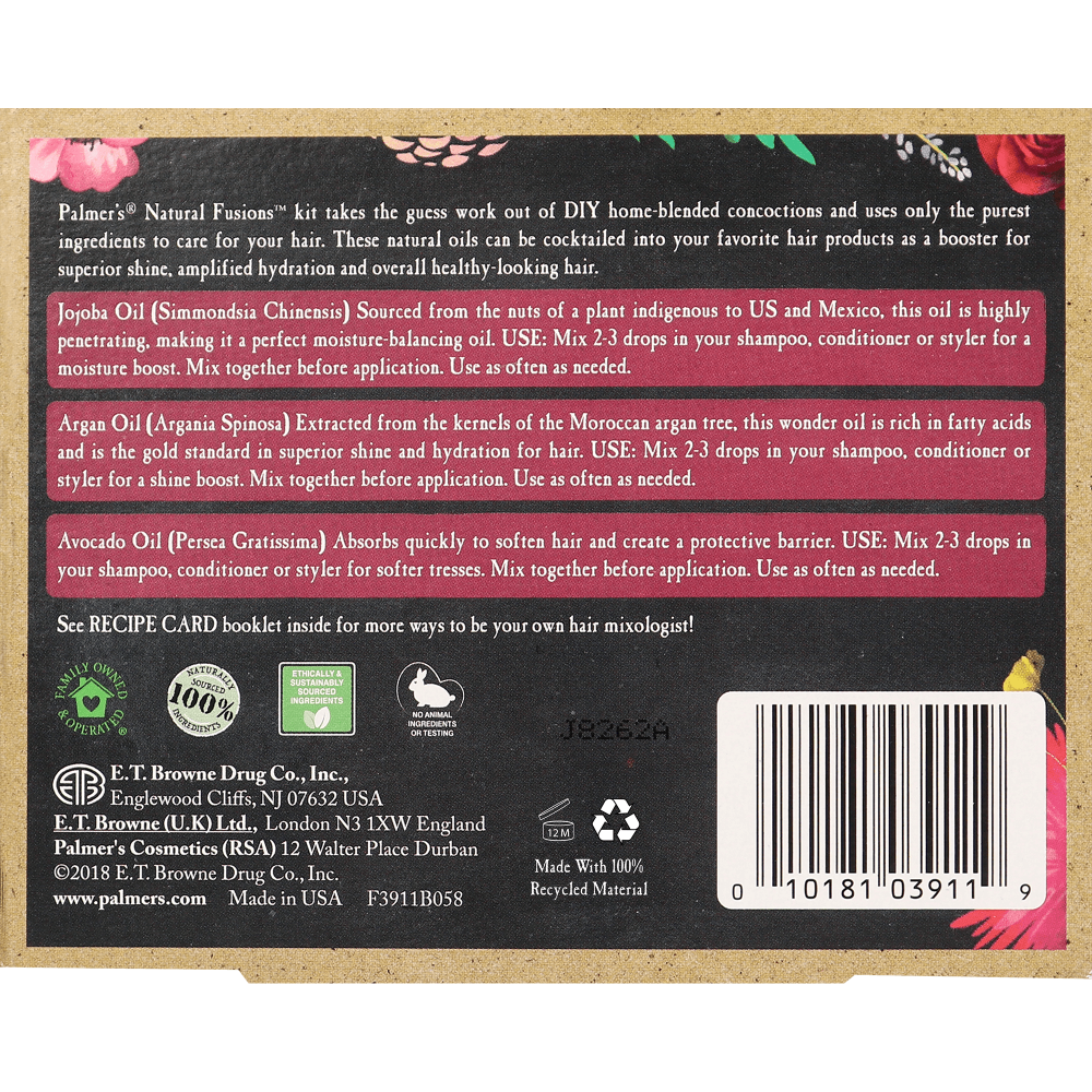 Palmer's Natural Fusion Shine and Hydration Oil Kit