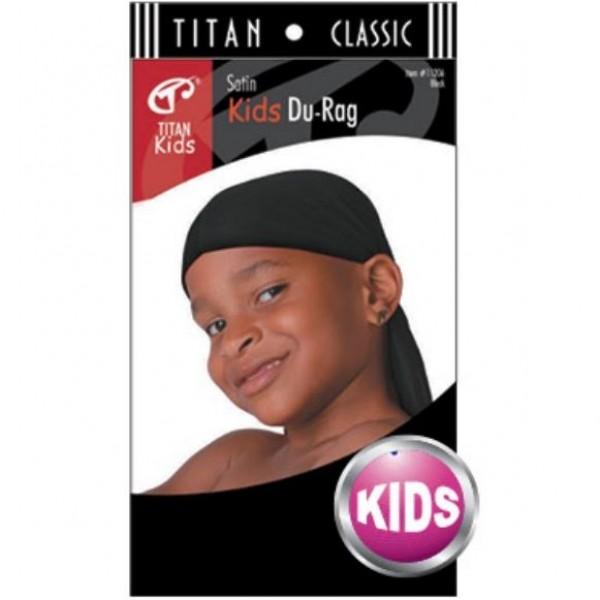 TITAN KIDS DU-RAG BLACK
