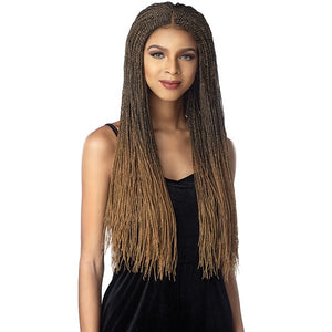 SENSATIONNEL SYNTHETIC CLOUD9 4X4 LACE PART SWISS LACE FRONT WIG - MICRO TWIST