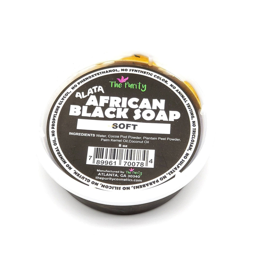 THE PURITY AFRICAN BLACK SOAP SOFT